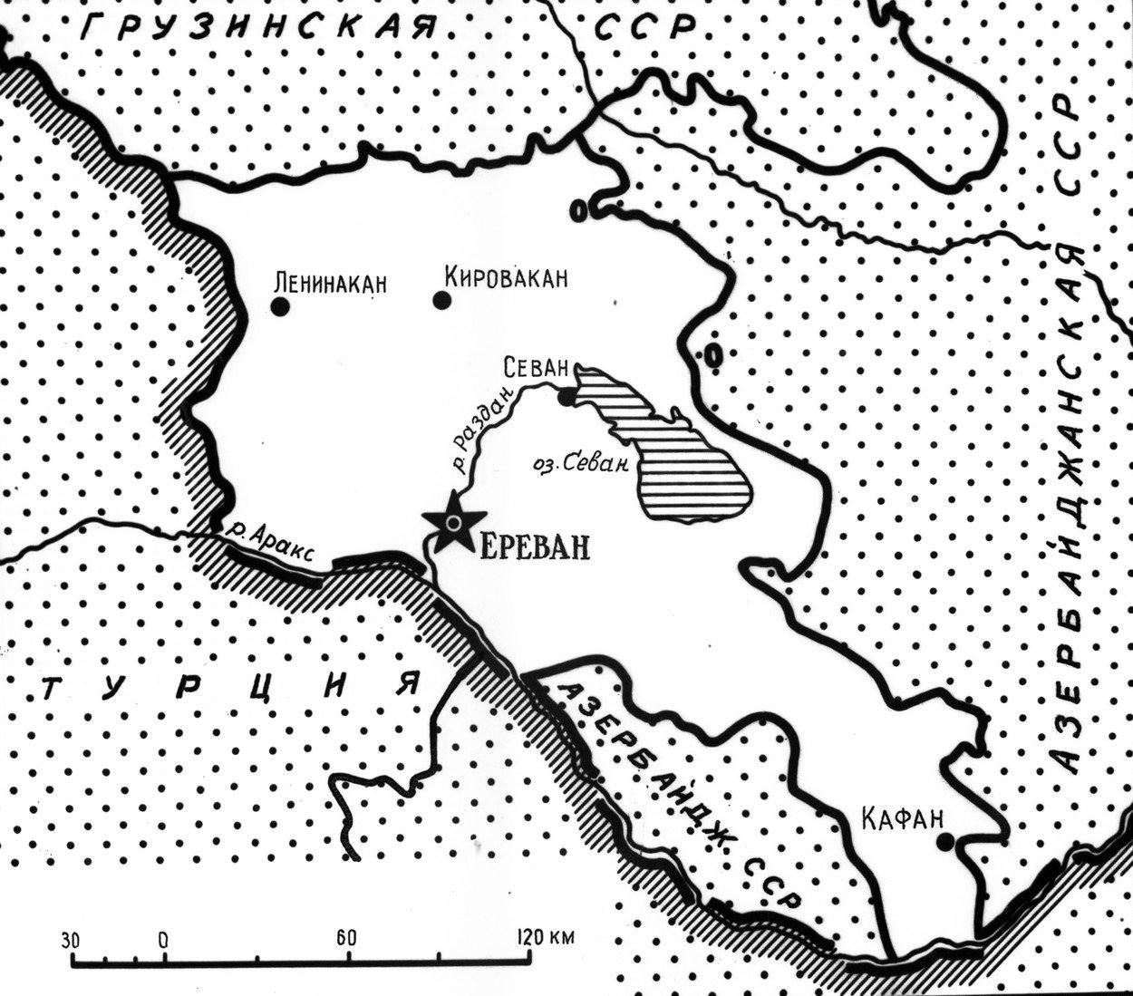 Карта вильсоновской армении