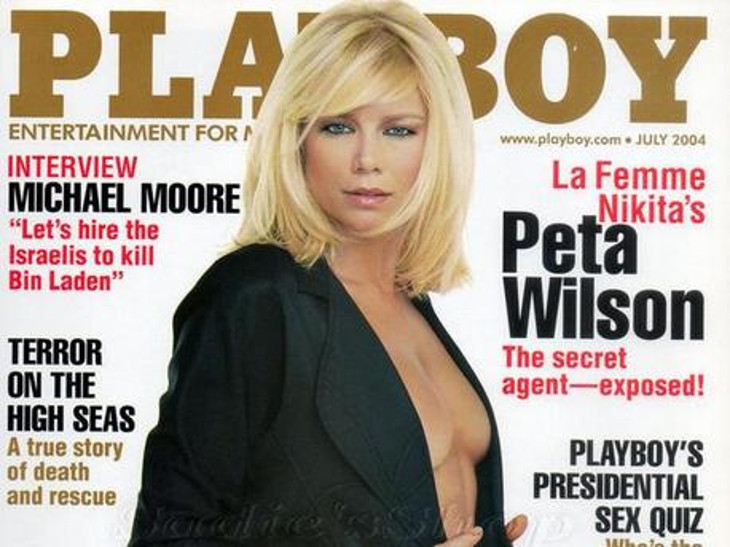 Знаменитость Peta Wilson в эротичных засветах