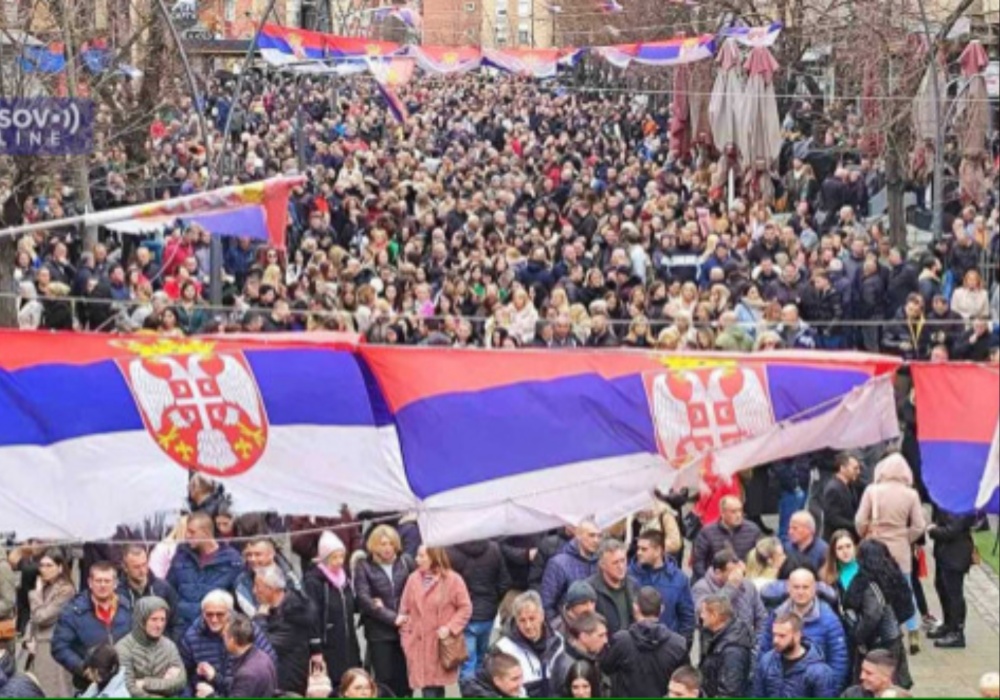 Srbi Odr Ali Protest U Kosovskoj Mitrovici I Poslali Sna Nu Poruku