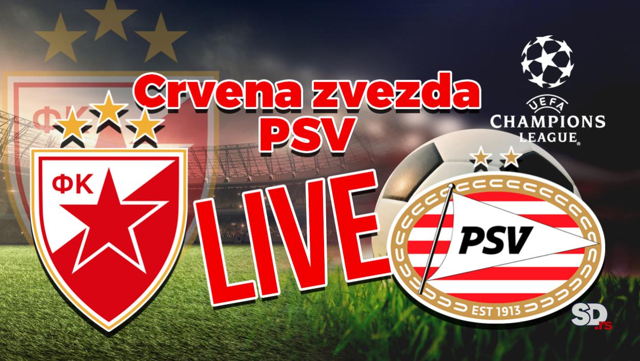 (UŽIVO) Crvena zvezda - PSV