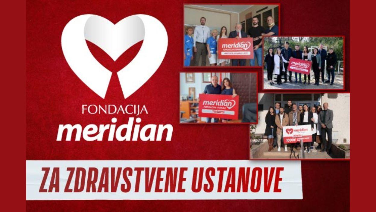 Meridian fondacija – Od srca sa ljubavlju za zdravstvene ustanove u Srbiji