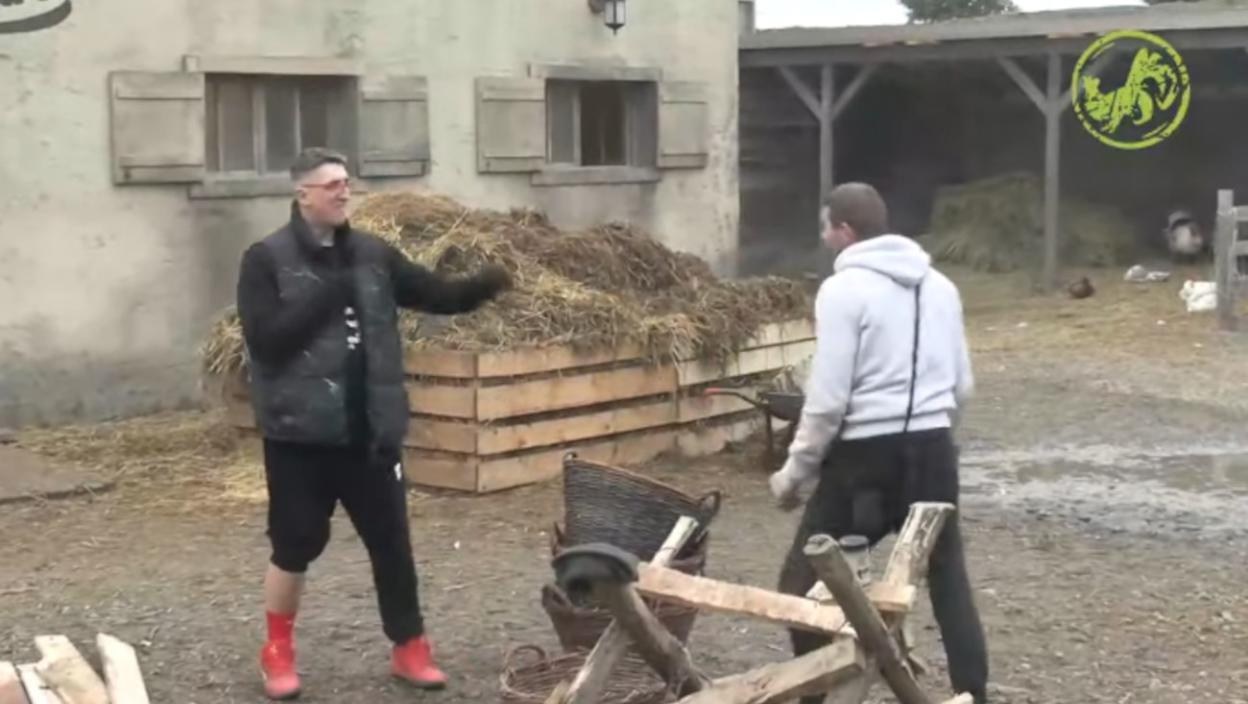 "Ne, ne, nemoj, molim te..." Kristijan Golubović ščepao farmera i pokazao ko je glavni - HAOS U NAJAVI (VIDEO)