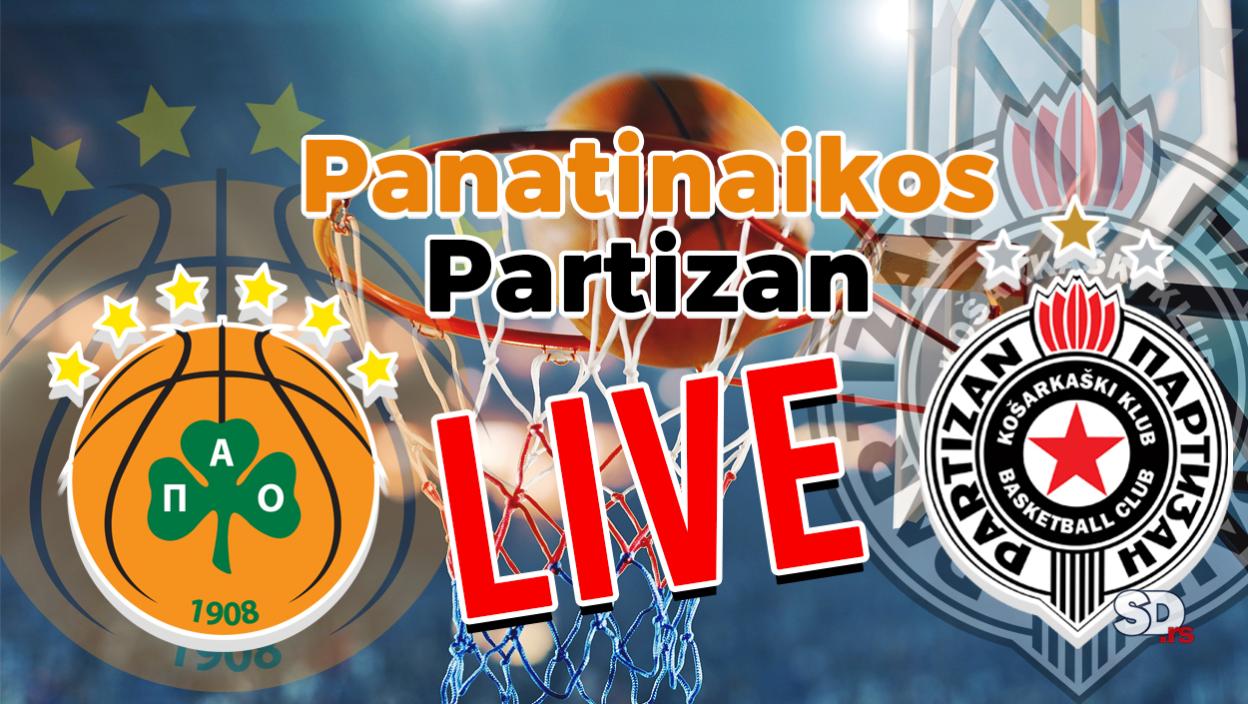 UŽIVO: Panatinaikos - Partizan