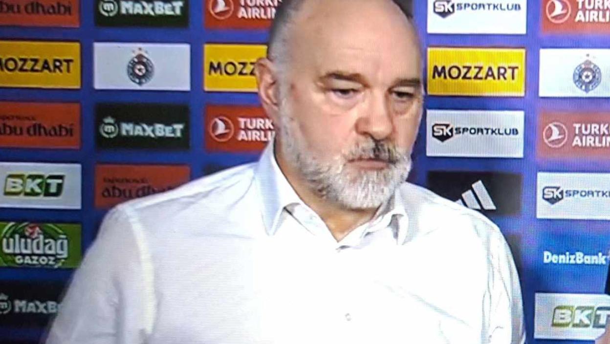 "Ključno je bilo prvo poluvreme": Pablo Laso nakon poraza od Partizana