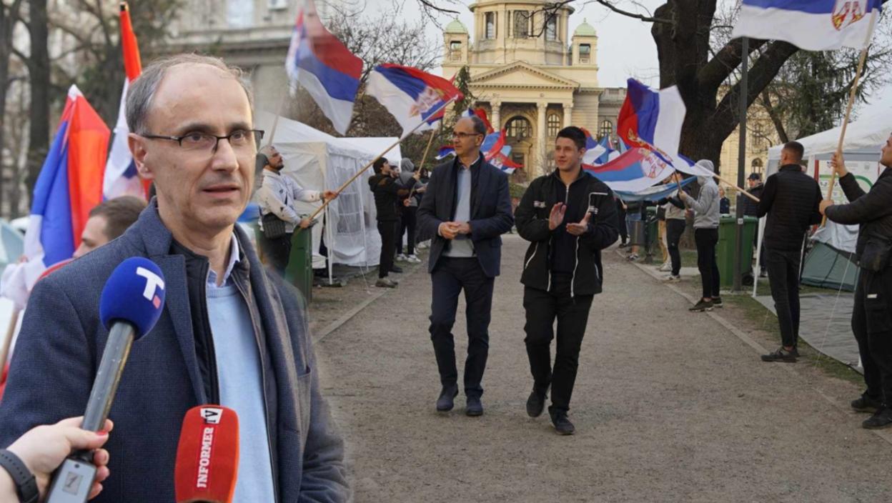 Endokrinolog Đuro Macut podržao studente koji žele da uče (VIDEO)