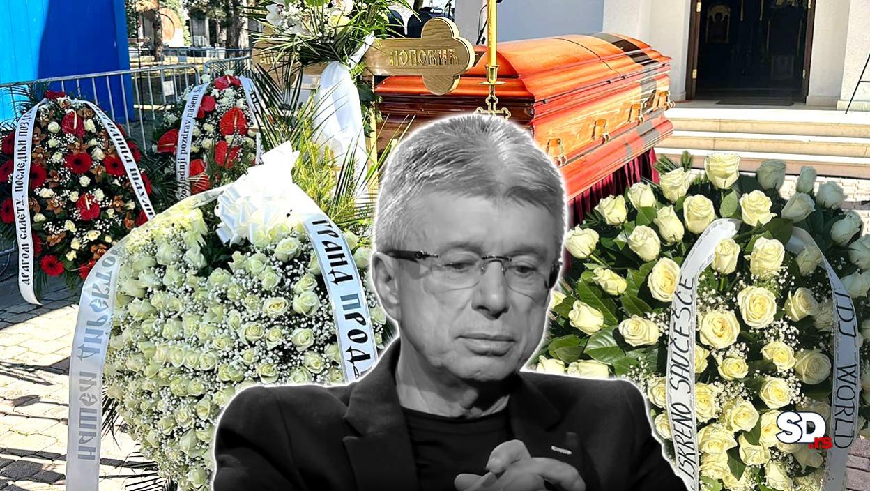 Kovčeg sa telom Saše Popovića spušten u zemlju uz taktove jedne od najlepših domaćih pesama